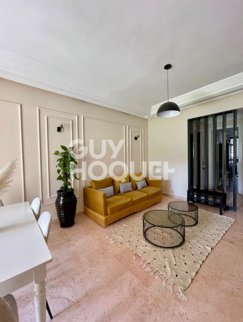 à louer: appartement de 127m² avec piscine à Agdal