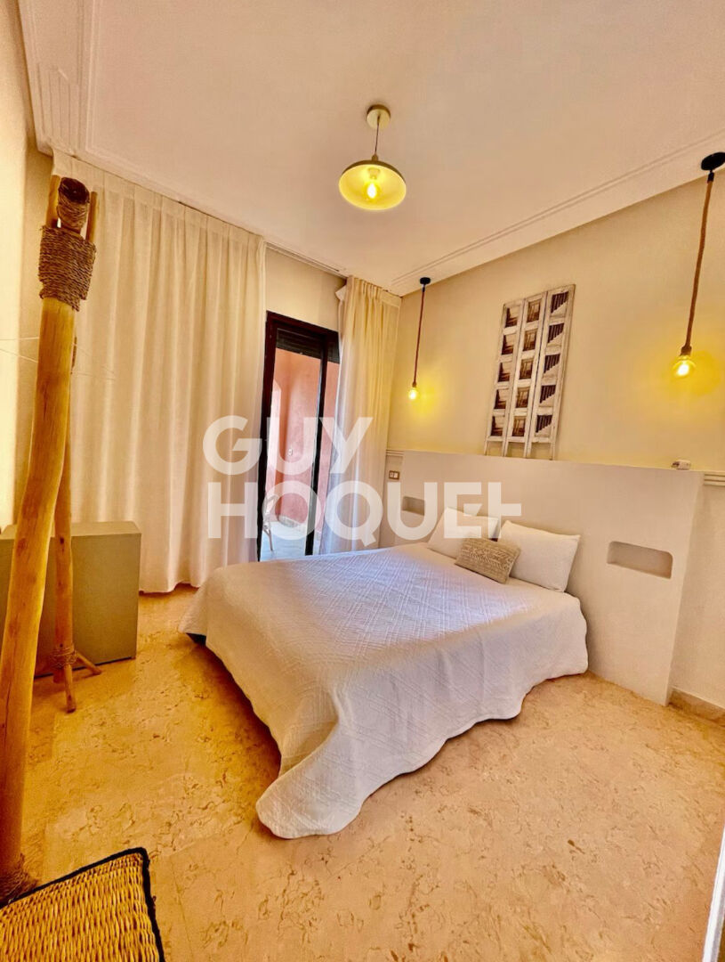 à louer: appartement de 127m² avec piscine à Agdal