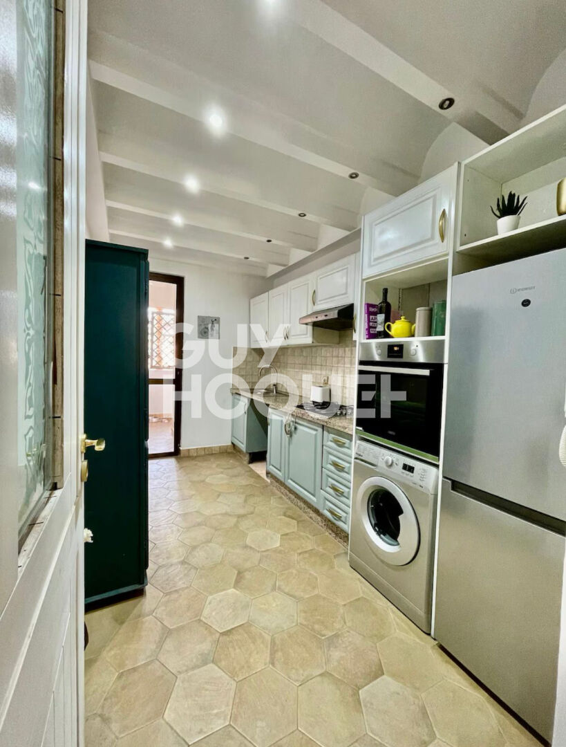 à louer: appartement de 127m² avec piscine à Agdal