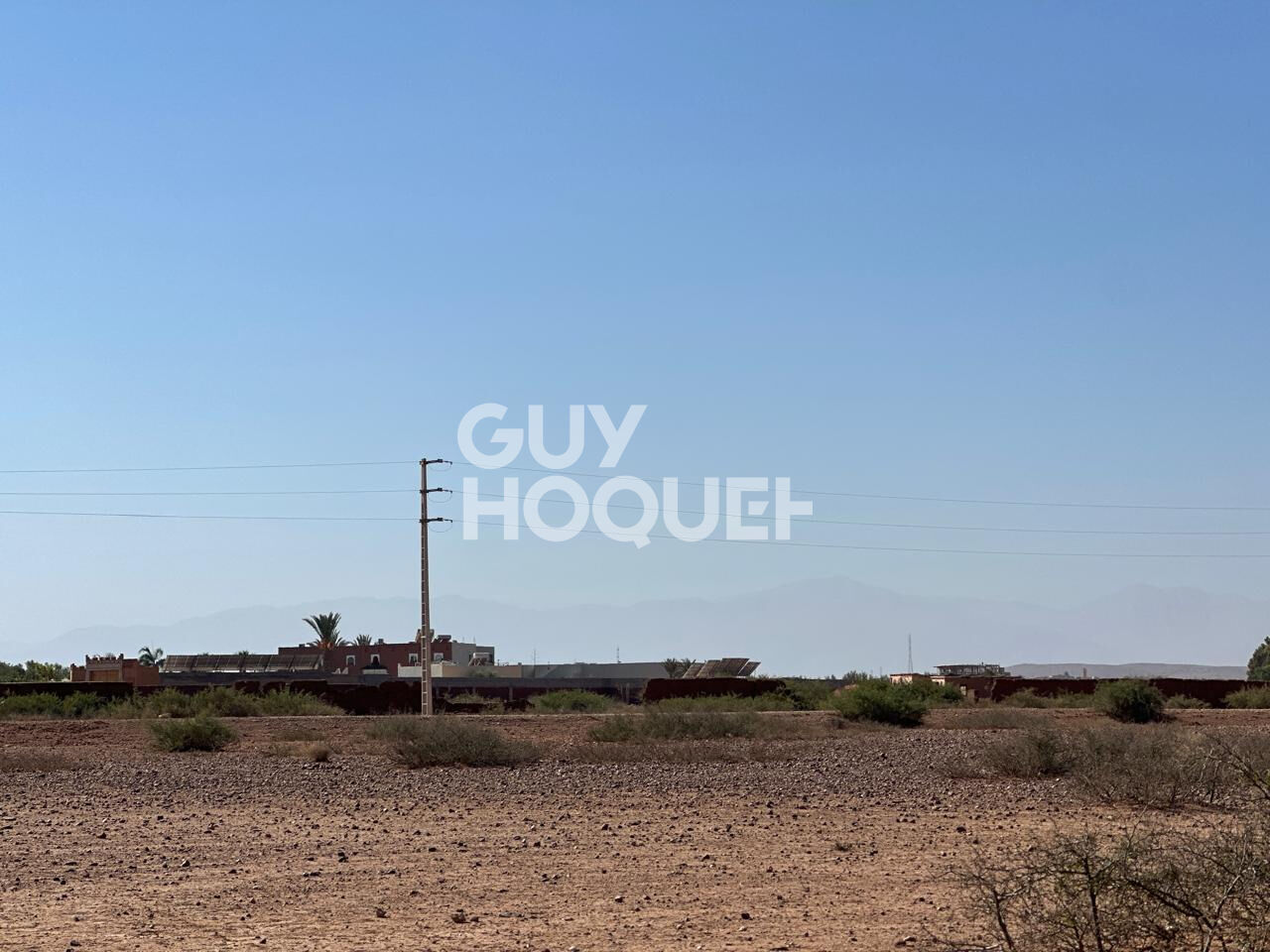 En exclusivité  / Terrain à vendre /1 hectare / Route de d'Amezmiz  Commune de TAMESLOUHT