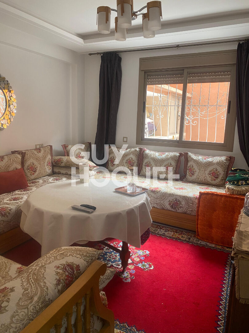 À vendre  Bel appartement de 4 pièces à Semlalia en rez-de-chaussée avec grande terrasse