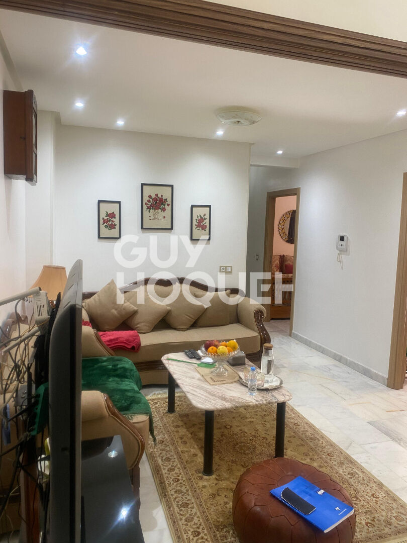 À vendre  Bel appartement de 4 pièces à Semlalia en rez-de-chaussée avec grande terrasse