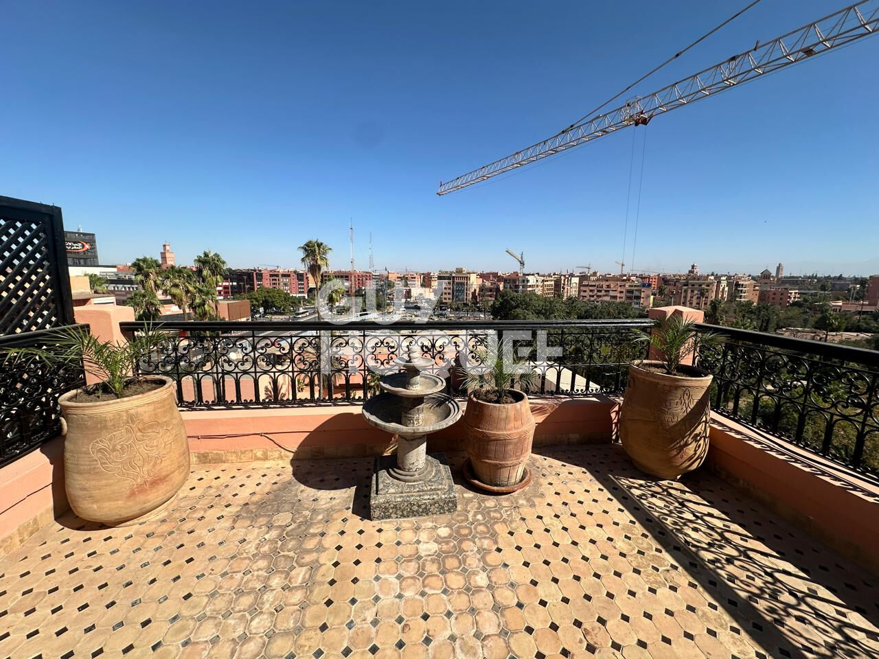 A Louer: Appartement 3 pièces à louer à Marrakech, Gueliz