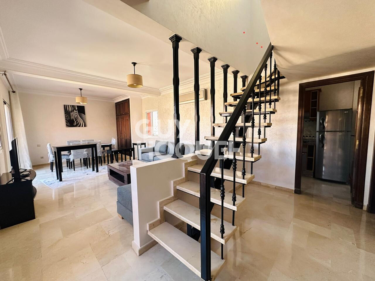 A Louer: Appartement 3 pièces à louer à Marrakech, Gueliz