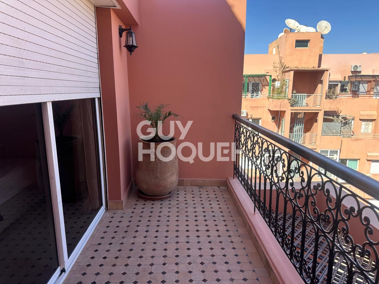 A Louer: Appartement 3 pièces à louer à Marrakech, Gueliz