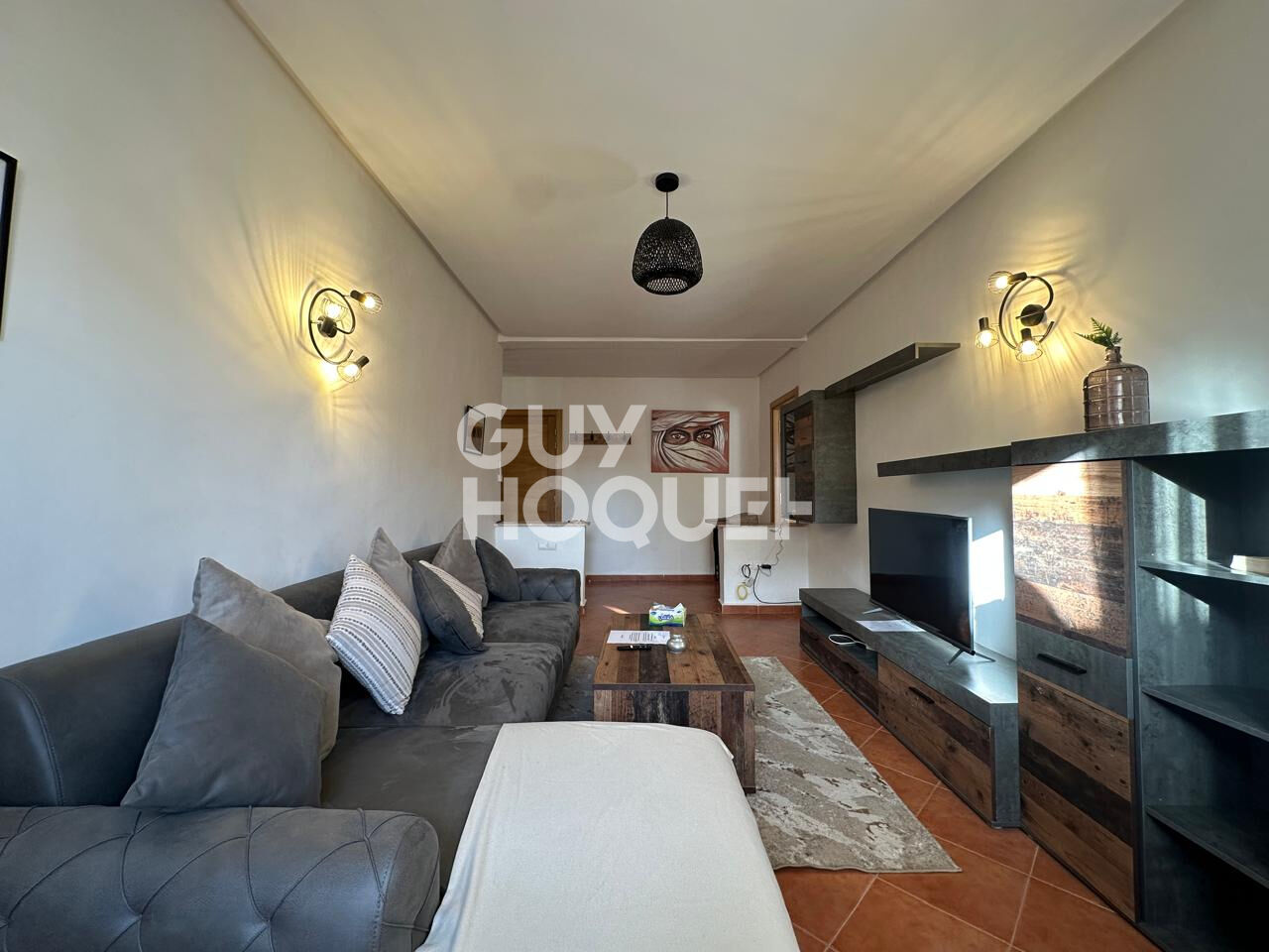 à louer: Appartement 2 chambres avec piscine à gueliz