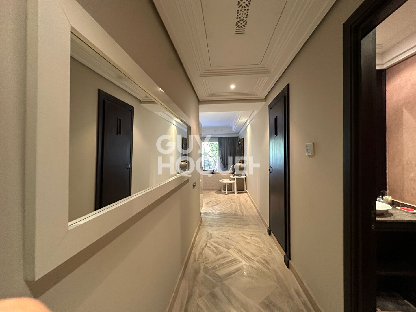 à louer: duplex en rez de jardin de 142m² à l'hivernage 