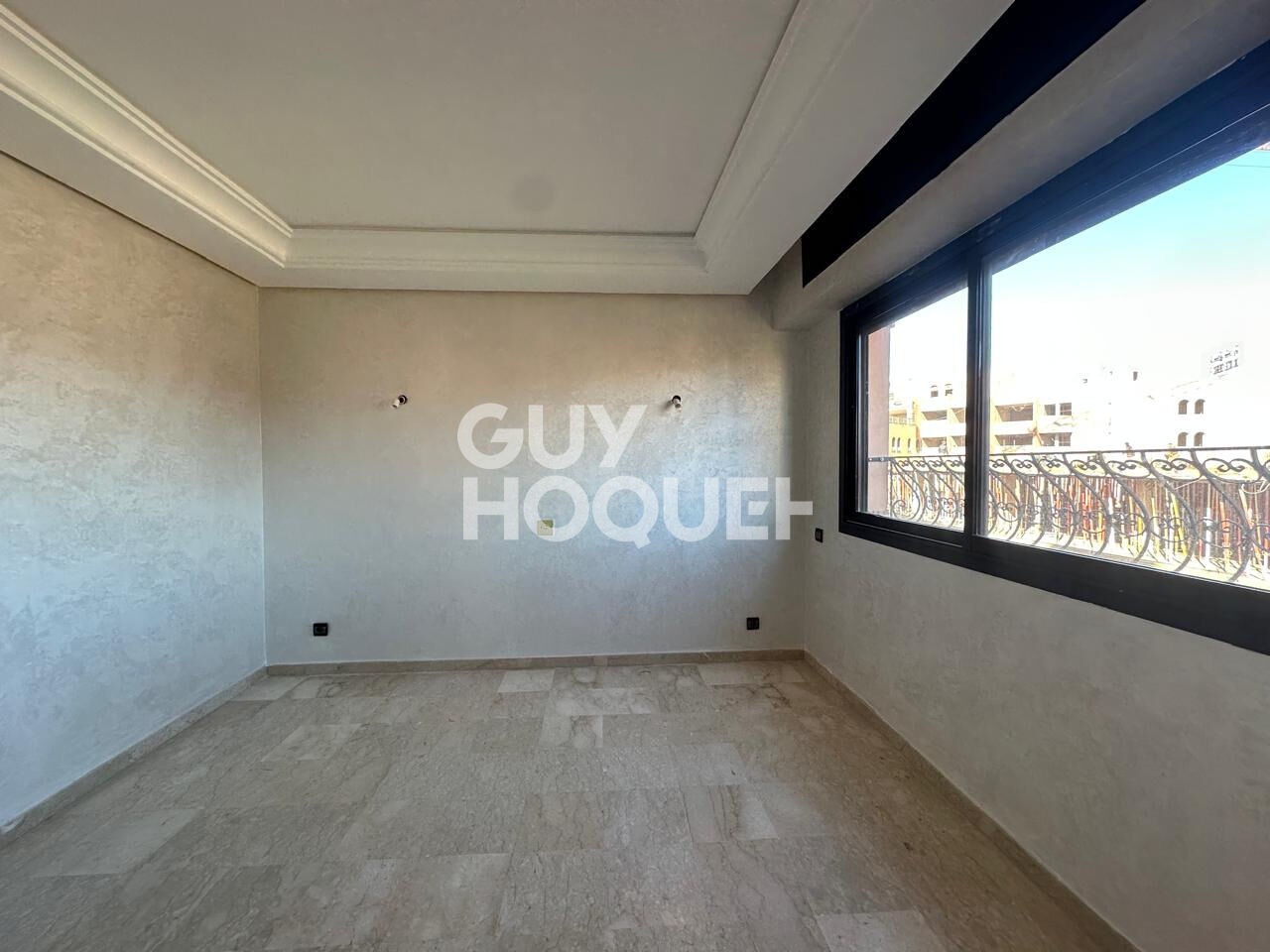 à louer: appartement 2 chambres vide à guéliz