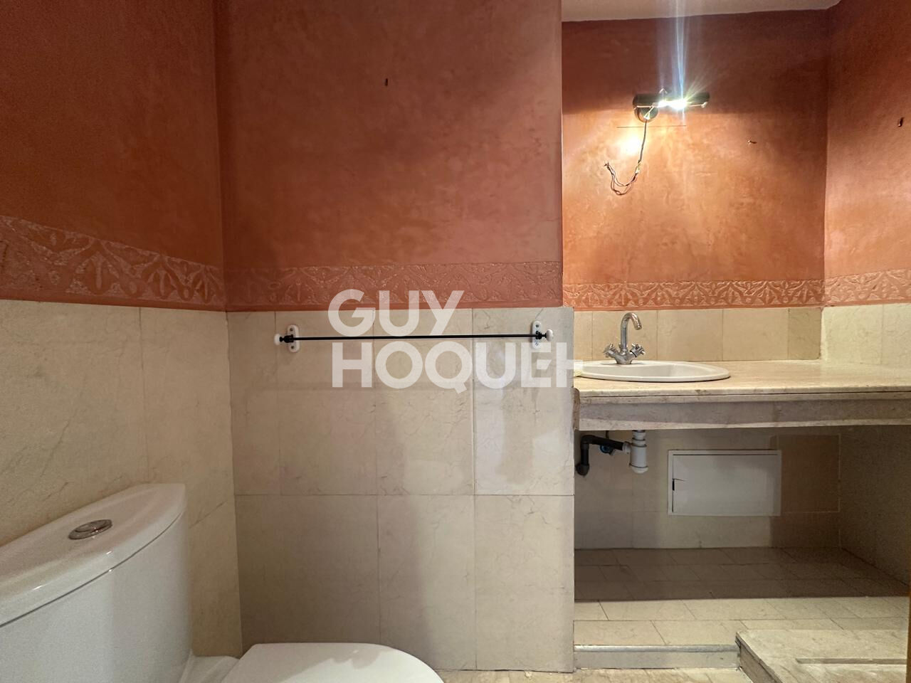 à louer: appartement 2 chambres vide à guéliz