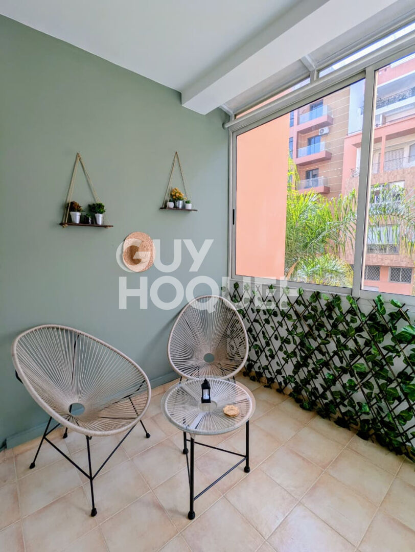 à louer: Bel appartement en plain centre gueliz