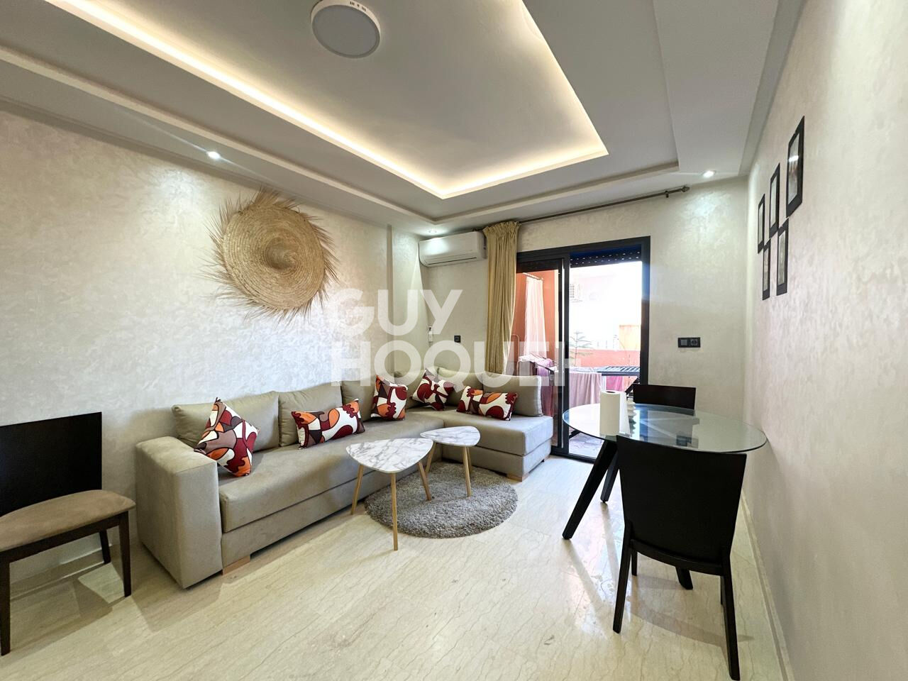 à louer: appartement 1 chambre sur la route de casa 