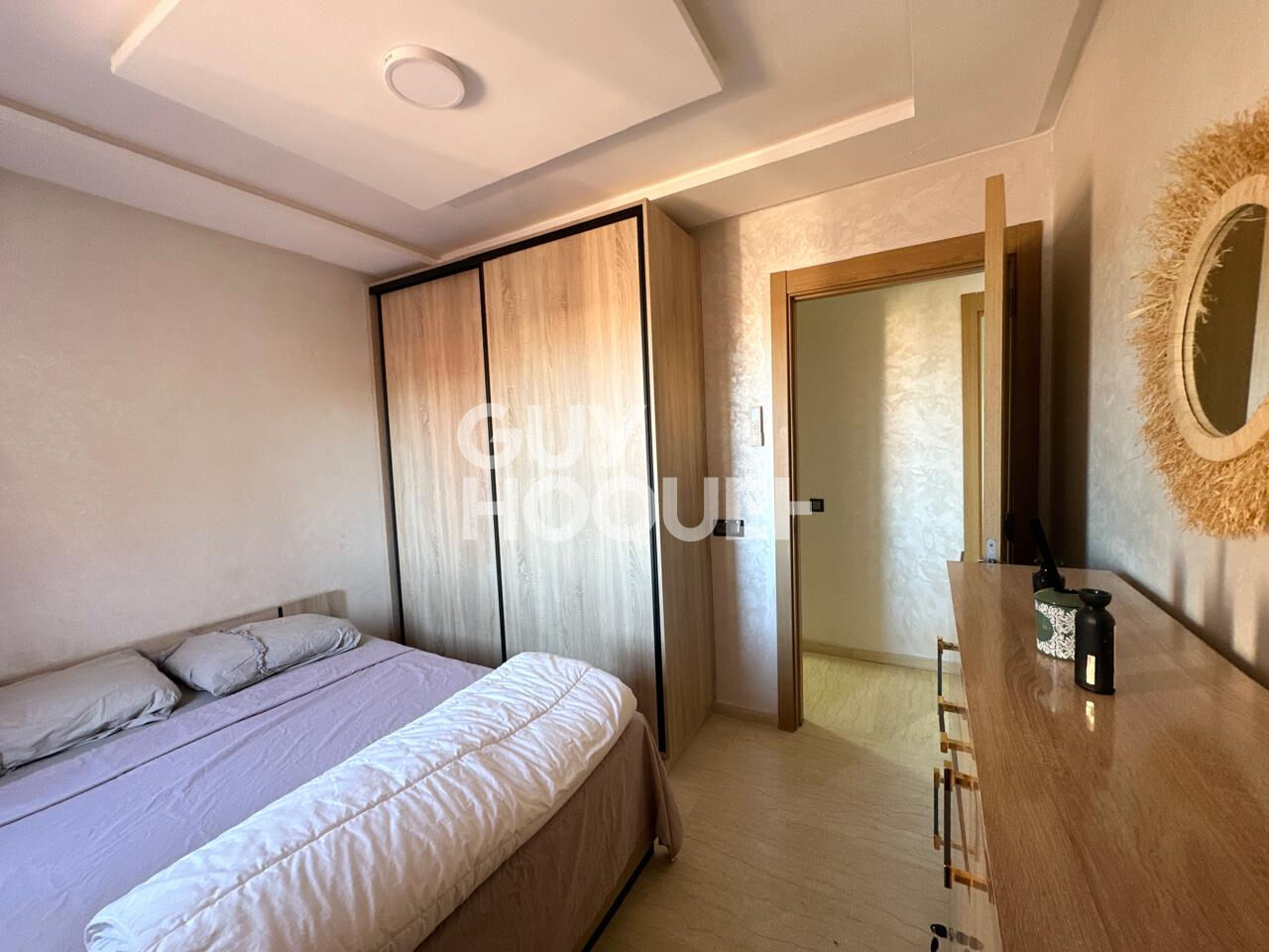 à louer: appartement 1 chambre sur la route de casa 