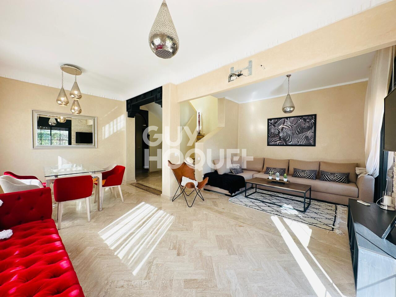 À louer ? Superbe appartement moderne en rez-de-jardin ? Route de Fès