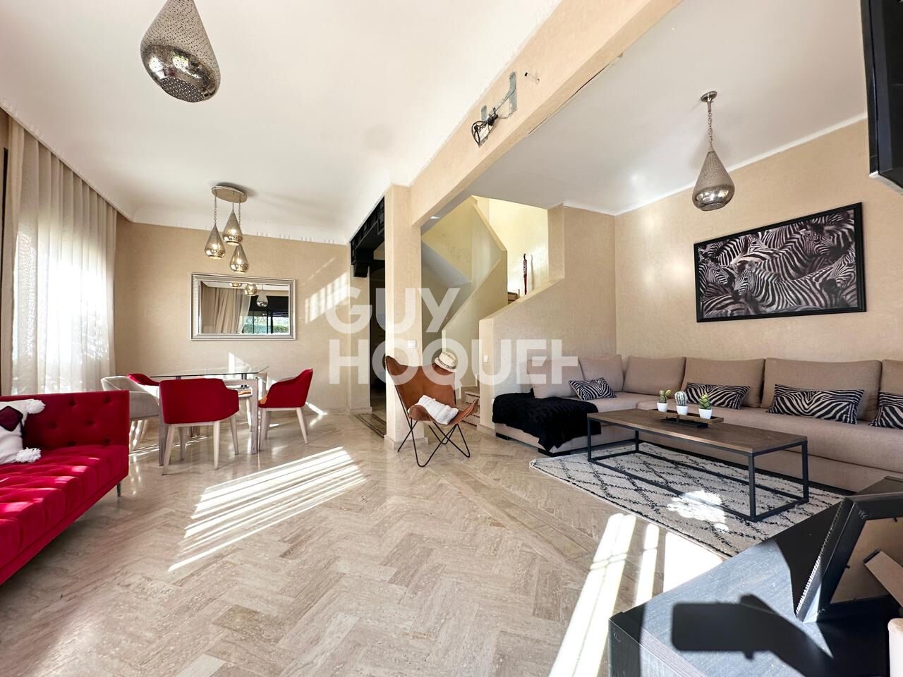 À louer ? Superbe appartement moderne en rez-de-jardin ? Route de Fès