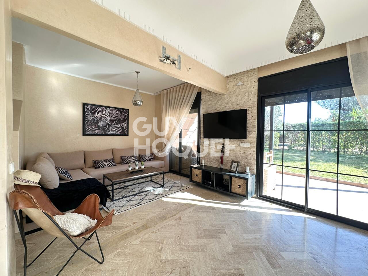 À louer ? Superbe appartement moderne en rez-de-jardin ? Route de Fès