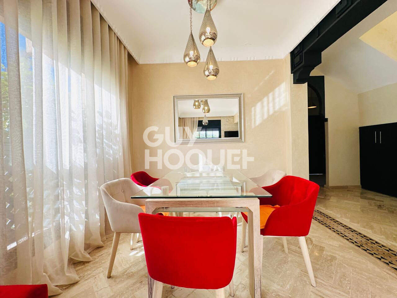 À louer ? Superbe appartement moderne en rez-de-jardin ? Route de Fès