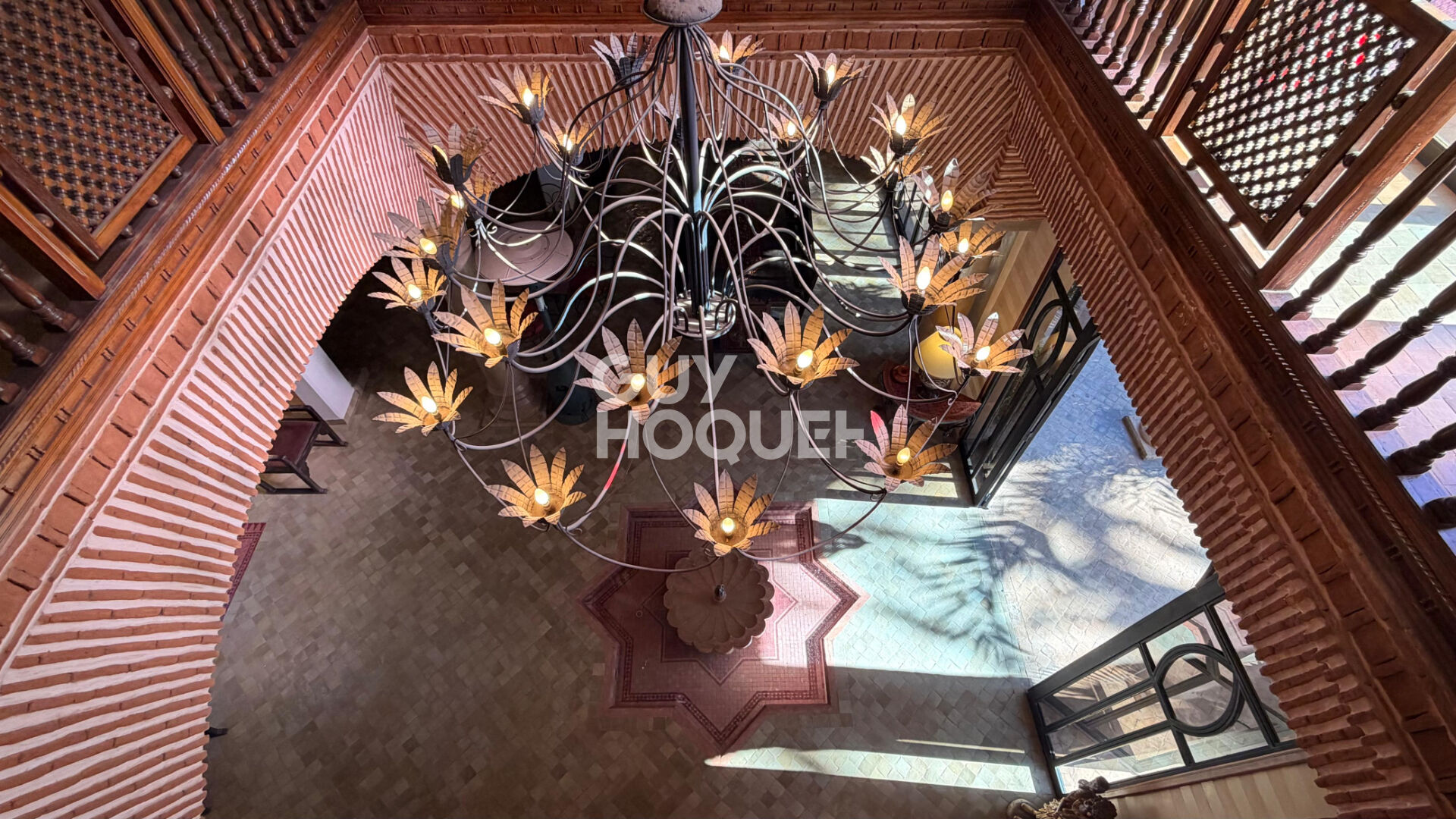 Achat  vente Villa  10 chambres  2 piscines  Targa  Marrakech 14 pièce(s)