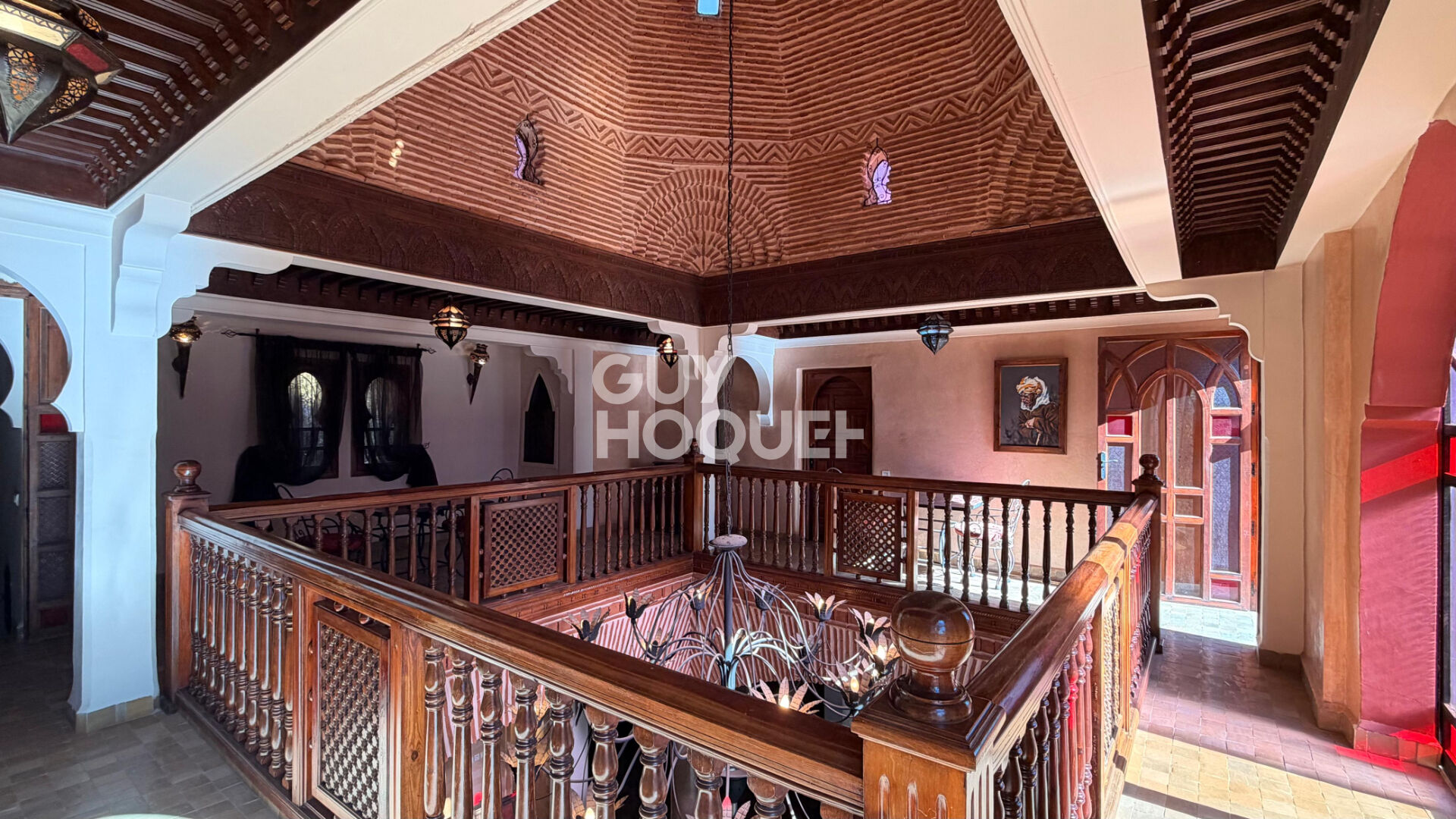 Achat  vente Villa  10 chambres  2 piscines  Targa  Marrakech 14 pièce(s)