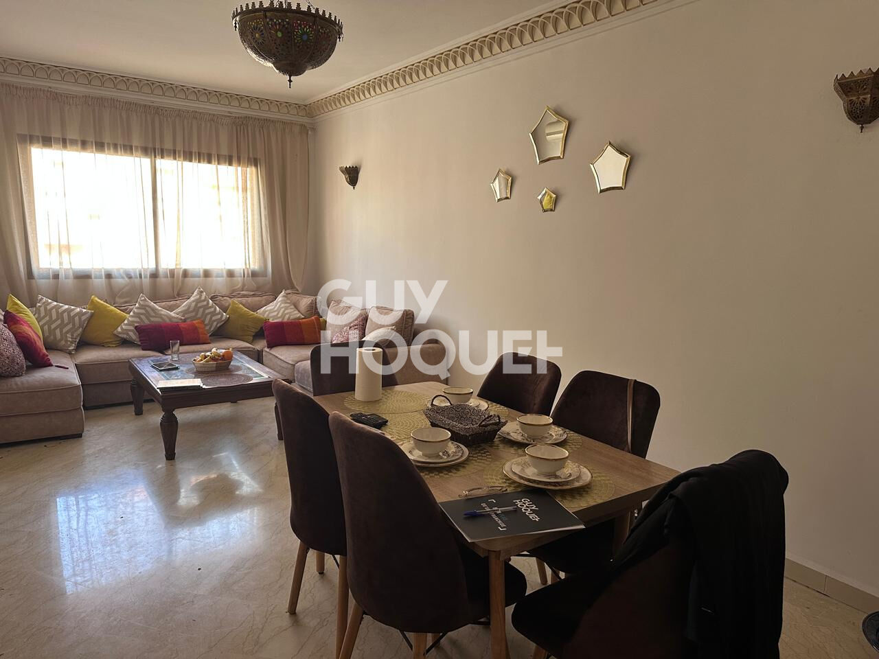 ACHAT /VENTE  : Appartement 3 pièces à Marrakech,  centre de Guéliz