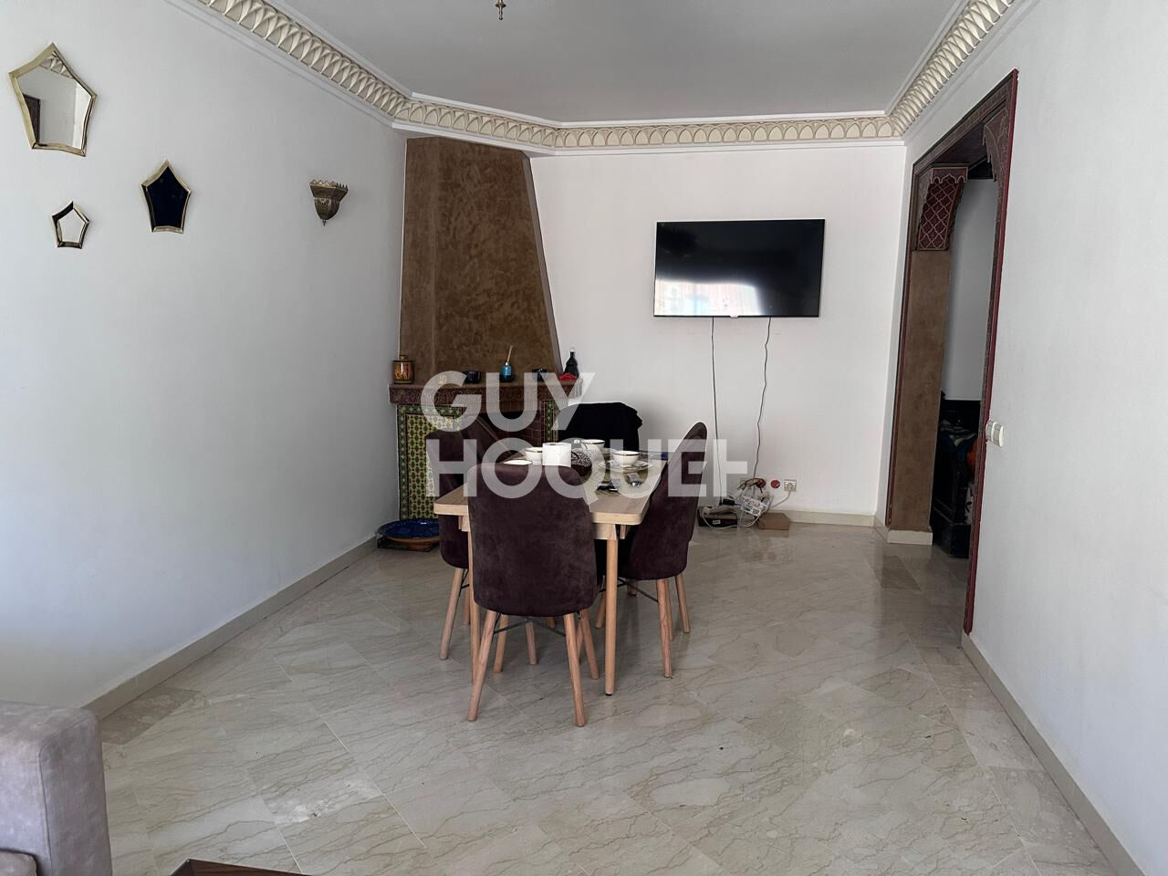 ACHAT /VENTE  : Appartement 3 pièces à Marrakech,  centre de Guéliz
