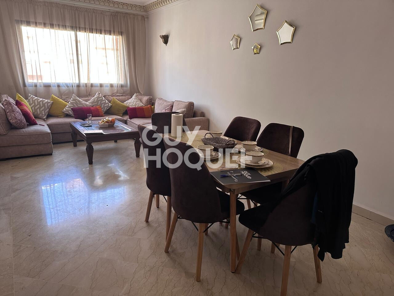 ACHAT /VENTE  : Appartement 3 pièces à Marrakech,  centre de Guéliz