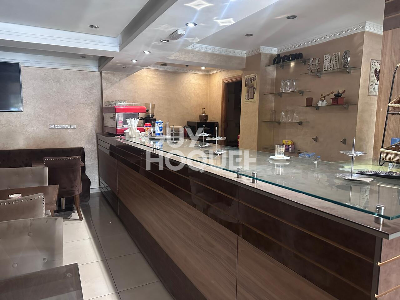 A vendre  Mur s et fonds de commerce d'un café à Marrakech - Guéliz
