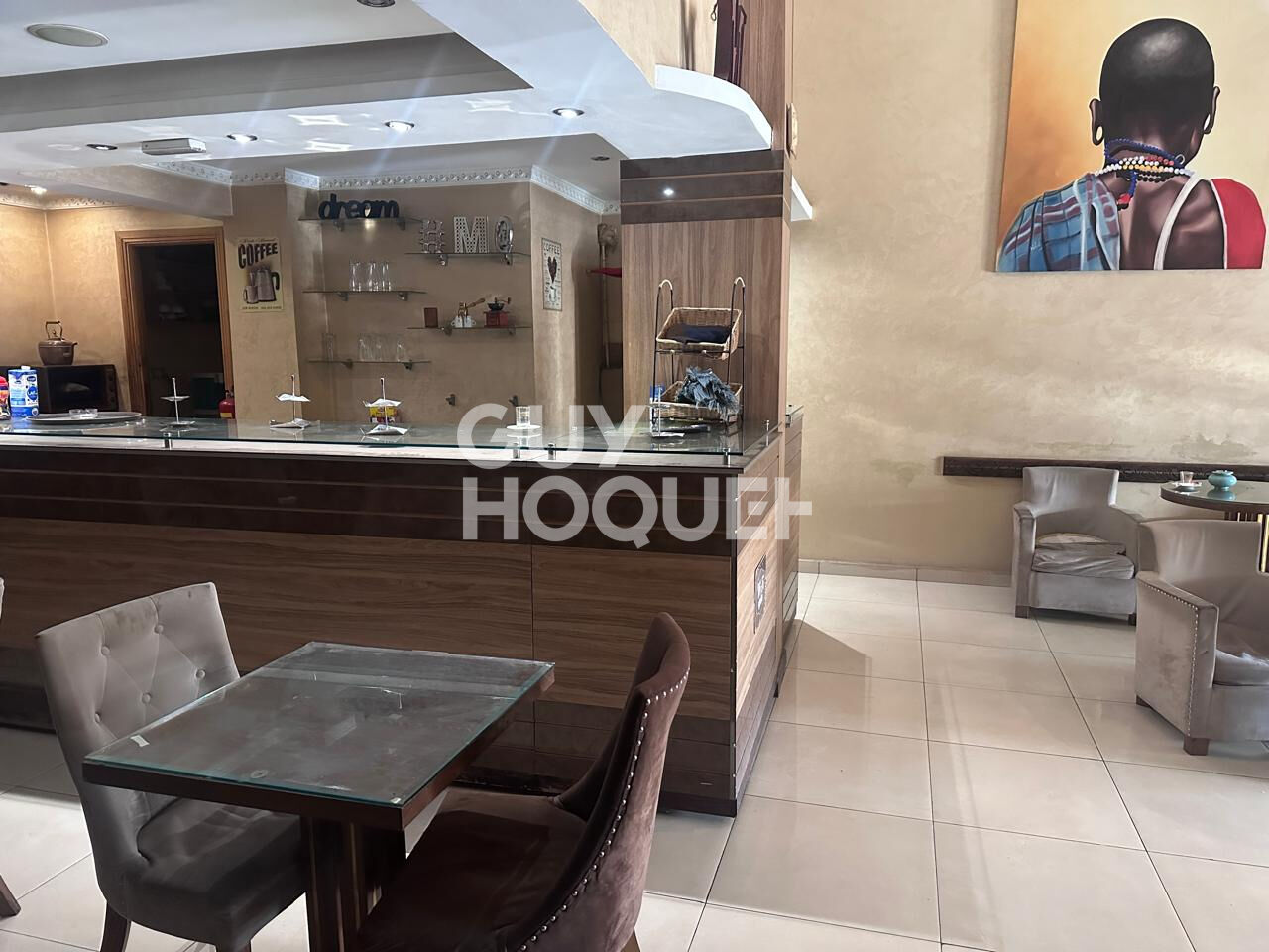 A vendre  Mur s et fonds de commerce d'un café à Marrakech - Guéliz