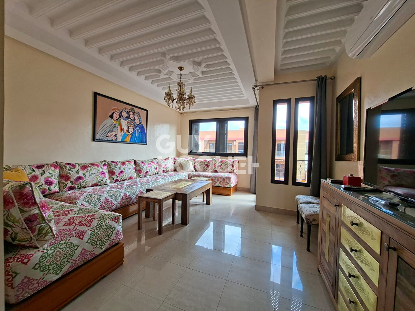 à louer: appartement 2 chambres au centre de gueliz