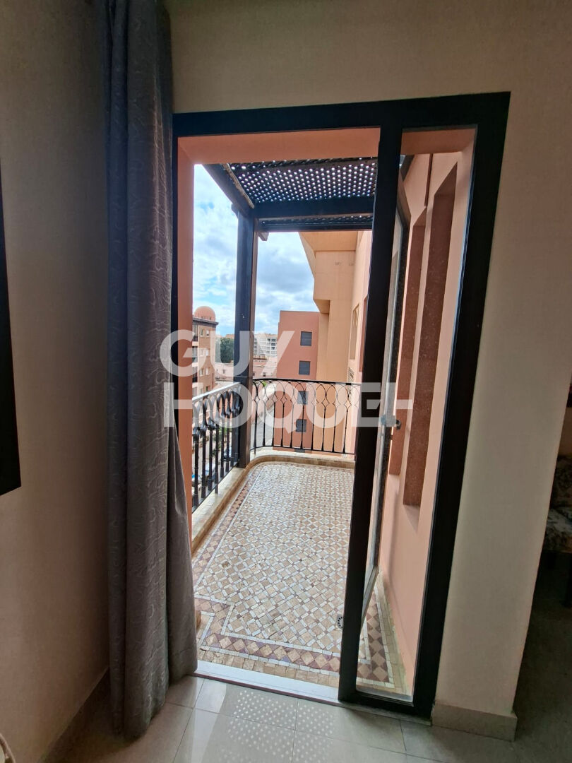 à louer: appartement 2 chambres au centre de gueliz