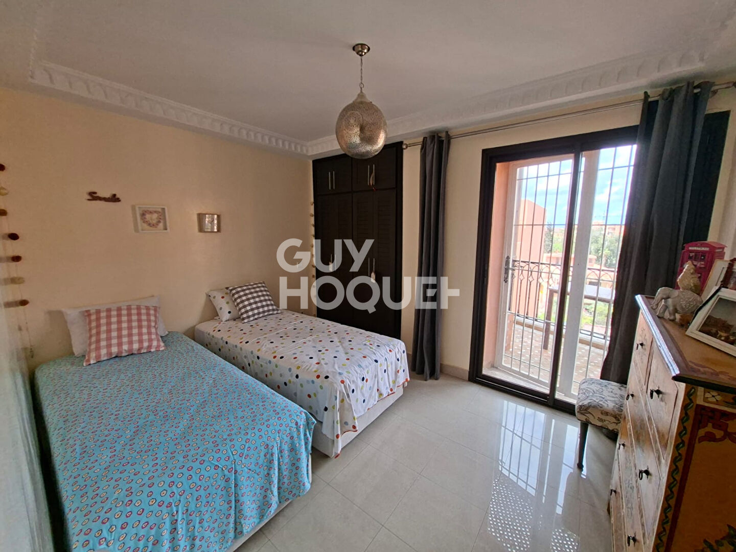 à louer: appartement 2 chambres au centre de gueliz