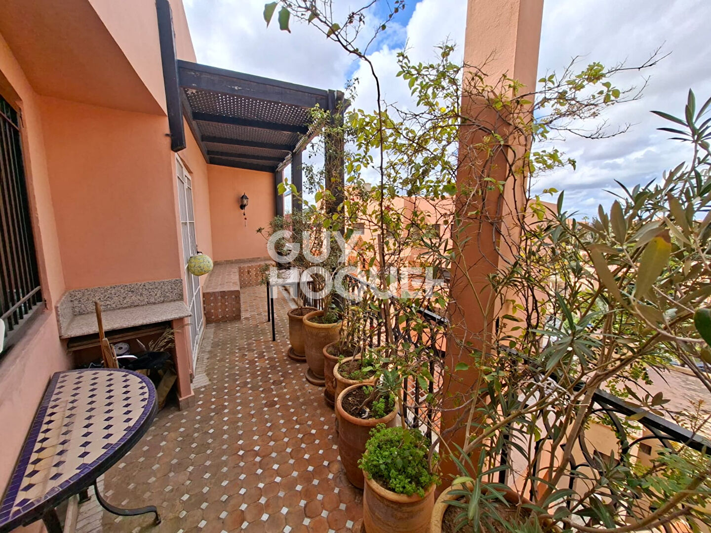 à louer: appartement 2 chambres au centre de gueliz