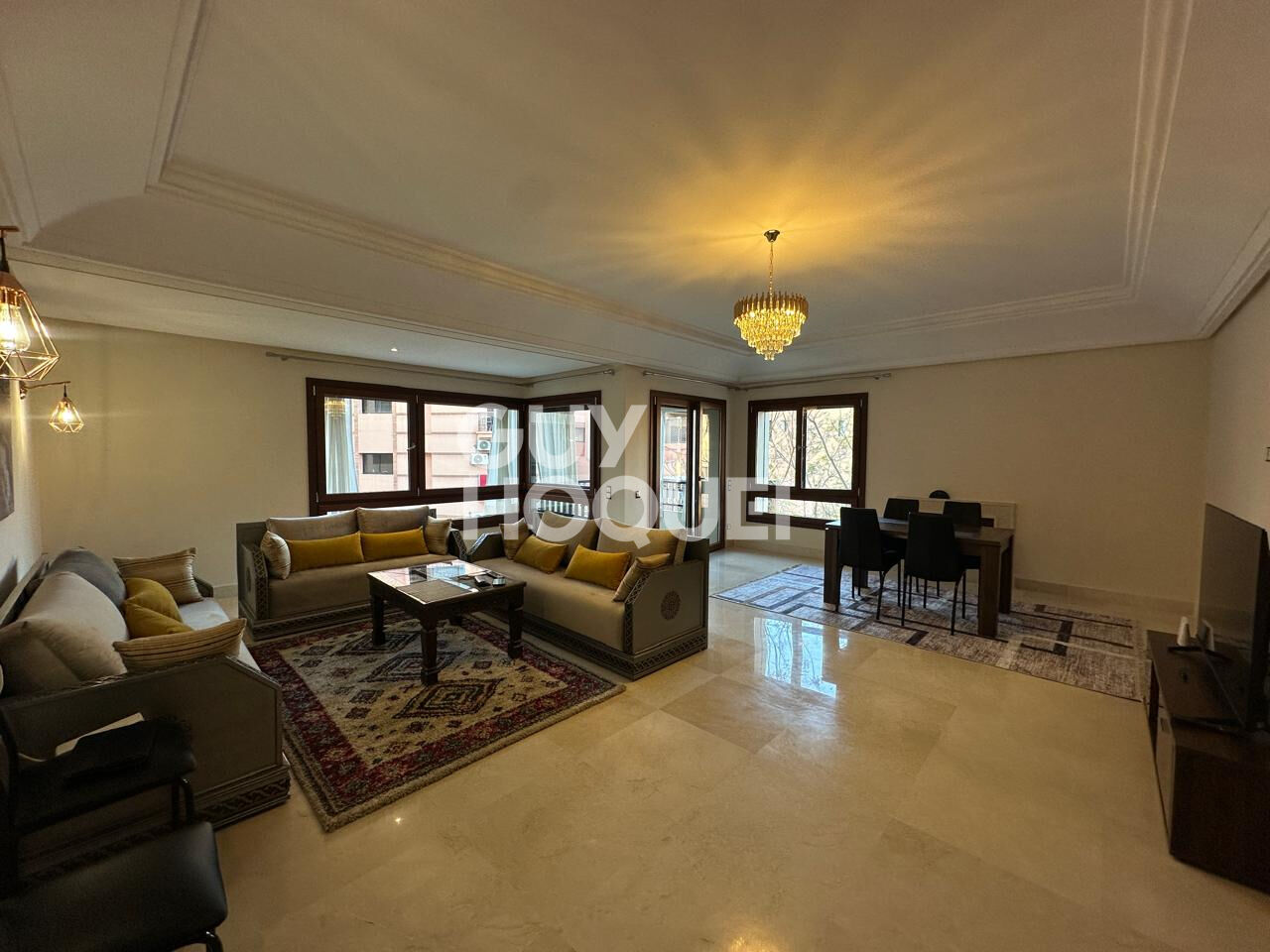 À louer: bel appartement 2 ch avec piscine à gueliz