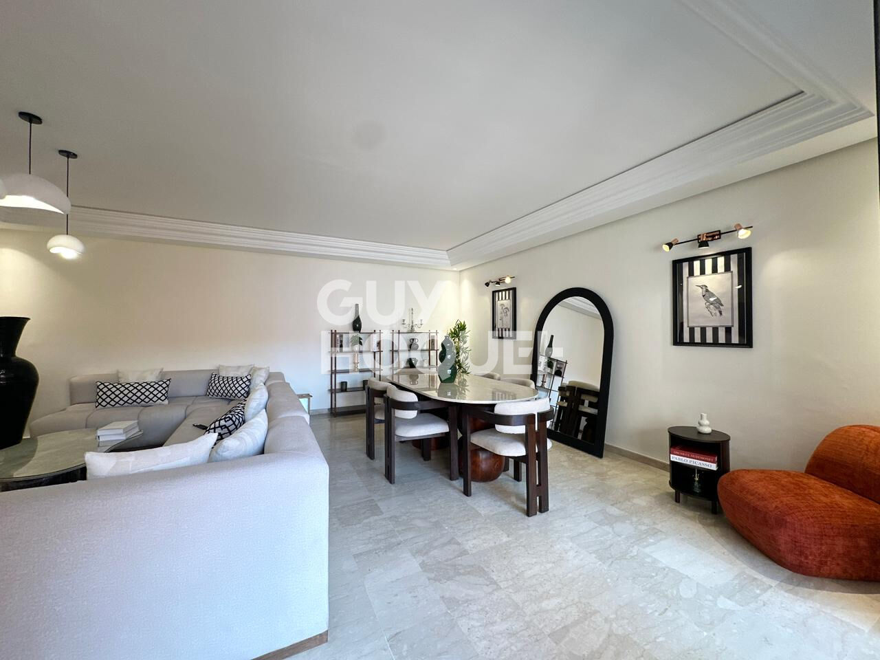 À louer : Superbe appartement 3 pièces neuf à Gueliz, Marrakech