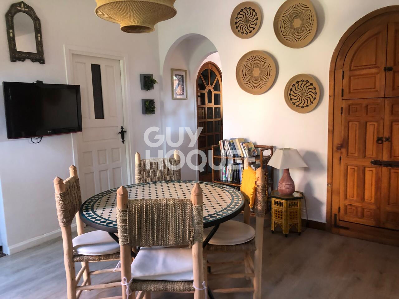 ACHAT/VENTE Appartement 3 pièces à vendre à Marrakech - Palmeraie, rez-de-jardin.