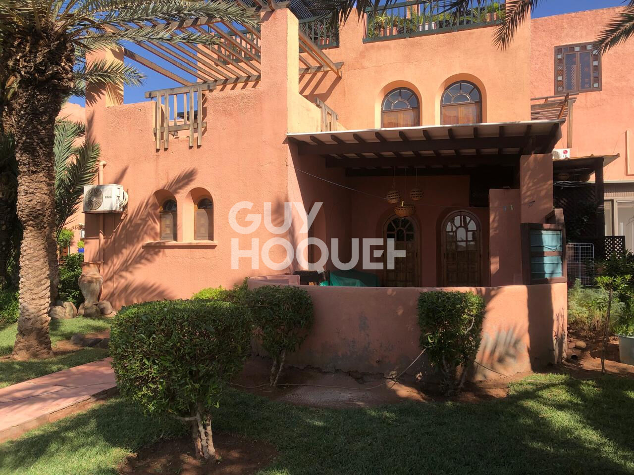 ACHAT/VENTE Appartement 3 pièces à vendre à Marrakech - Palmeraie, rez-de-jardin.