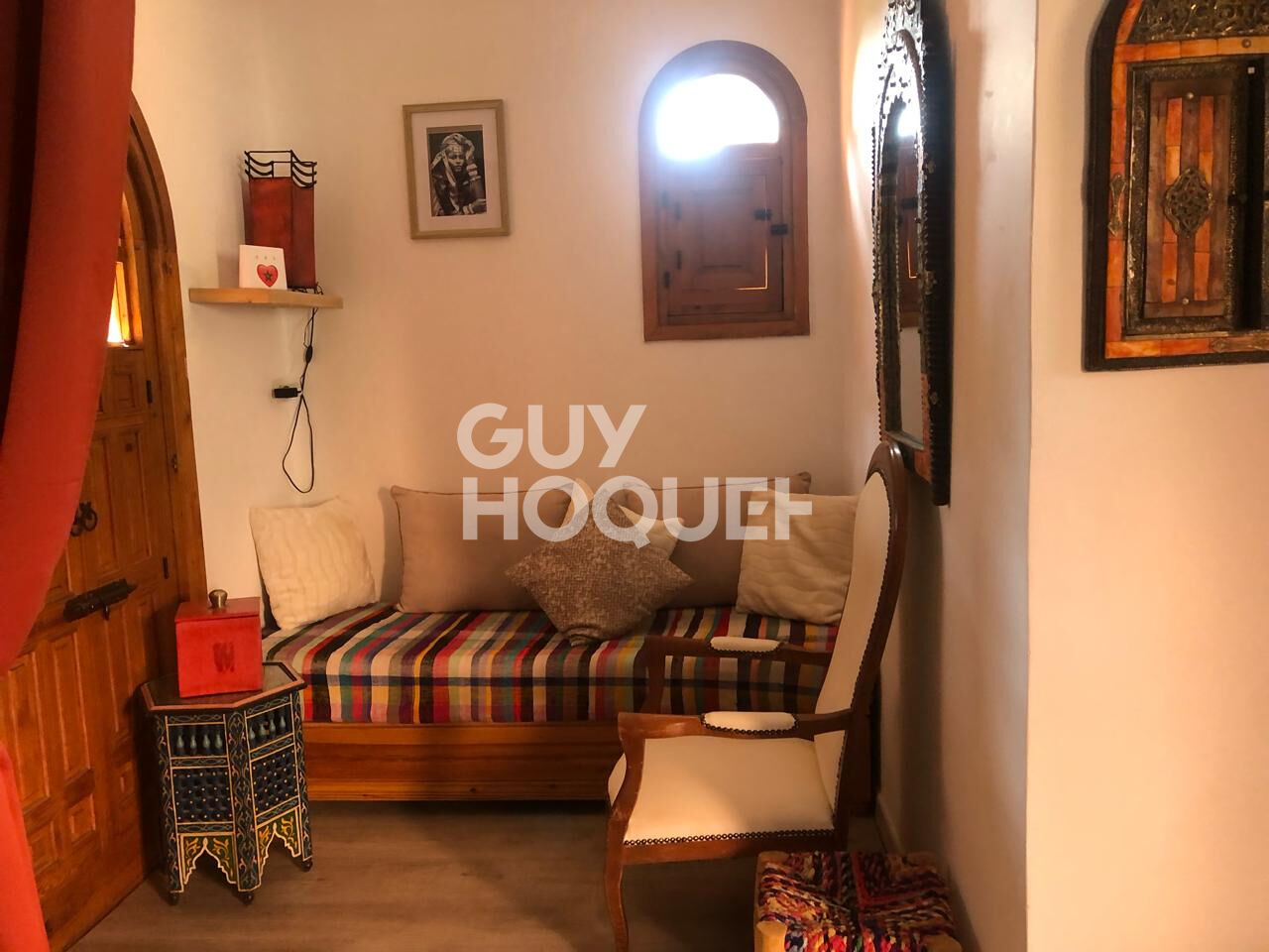 ACHAT/VENTE Appartement 3 pièces à vendre à Marrakech - Palmeraie, rez-de-jardin.