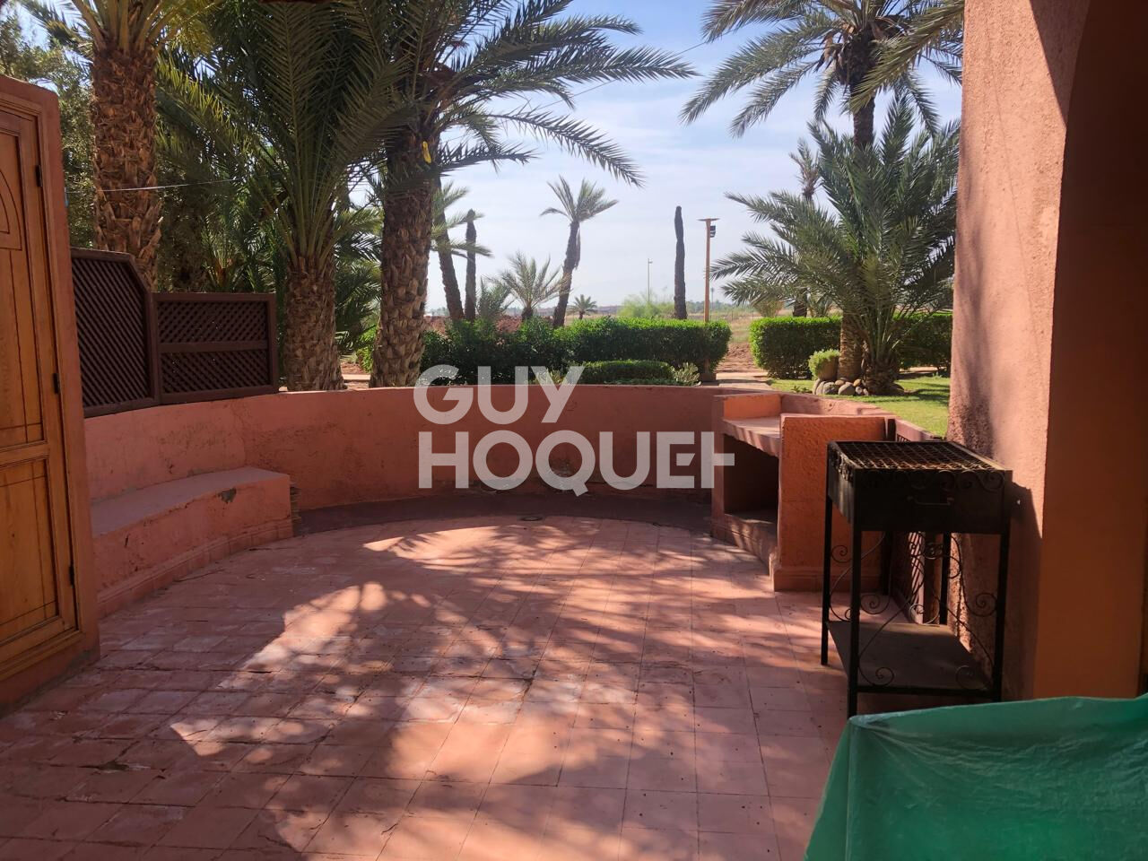 ACHAT/VENTE Appartement 3 pièces à vendre à Marrakech - Palmeraie, rez-de-jardin.
