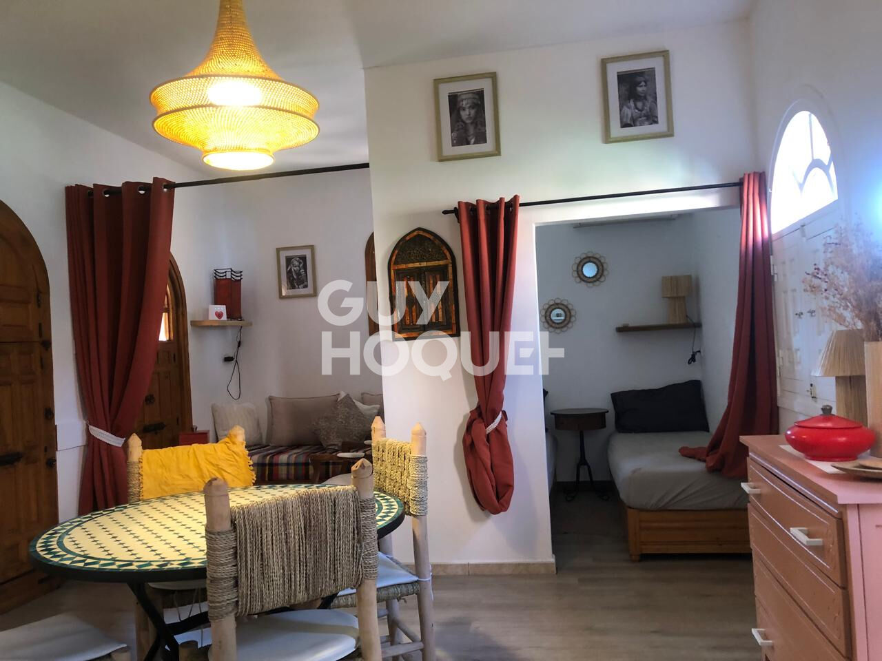 ACHAT/VENTE Appartement 3 pièces à vendre à Marrakech - Palmeraie, rez-de-jardin.