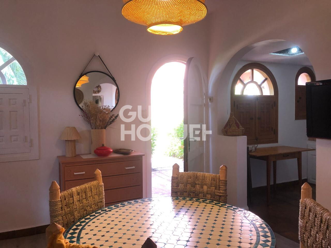 ACHAT/VENTE Appartement 3 pièces à vendre à Marrakech - Palmeraie, rez-de-jardin.