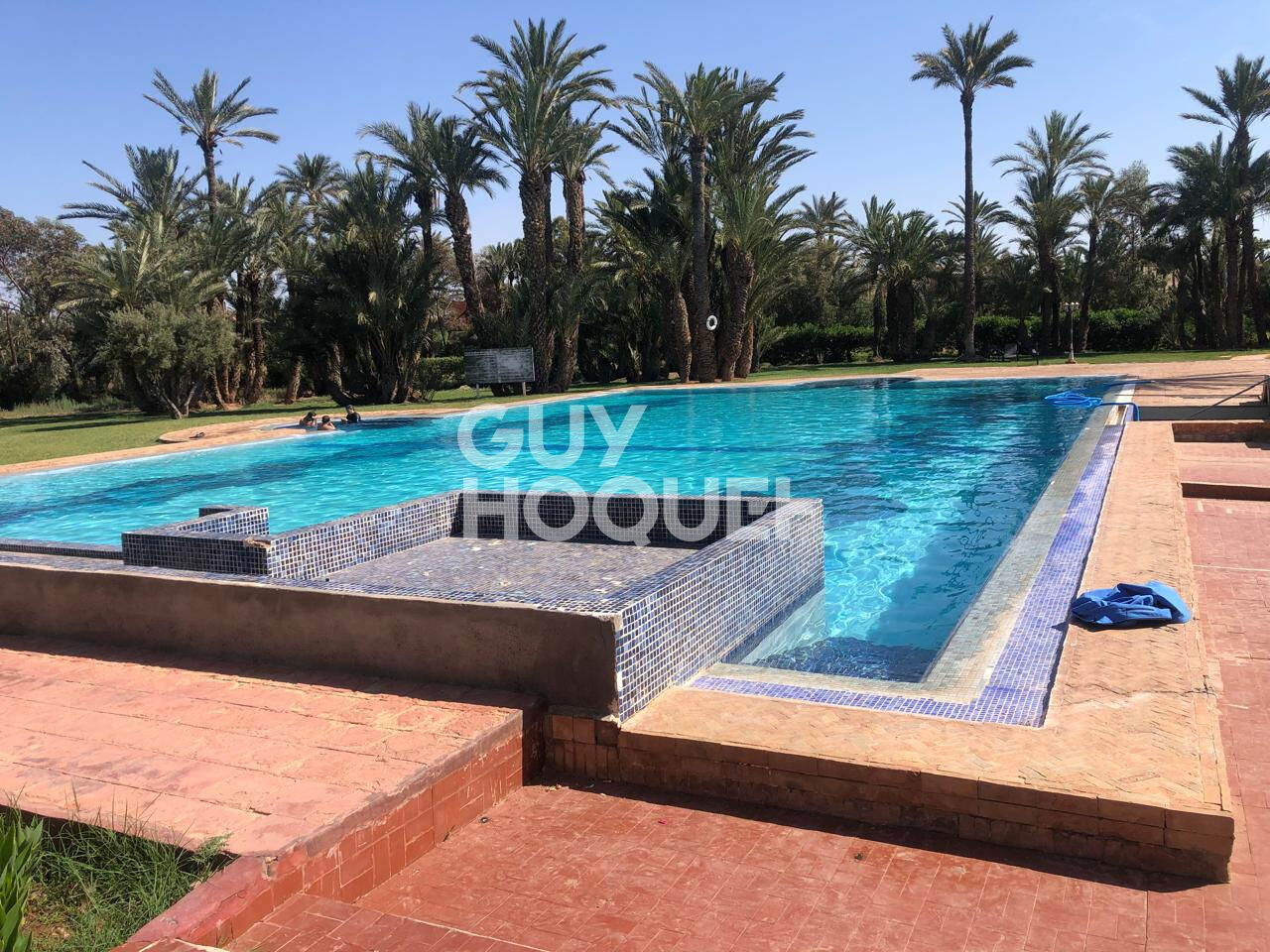 ACHAT/VENTE Appartement 3 pièces à vendre à Marrakech - Palmeraie, rez-de-jardin.