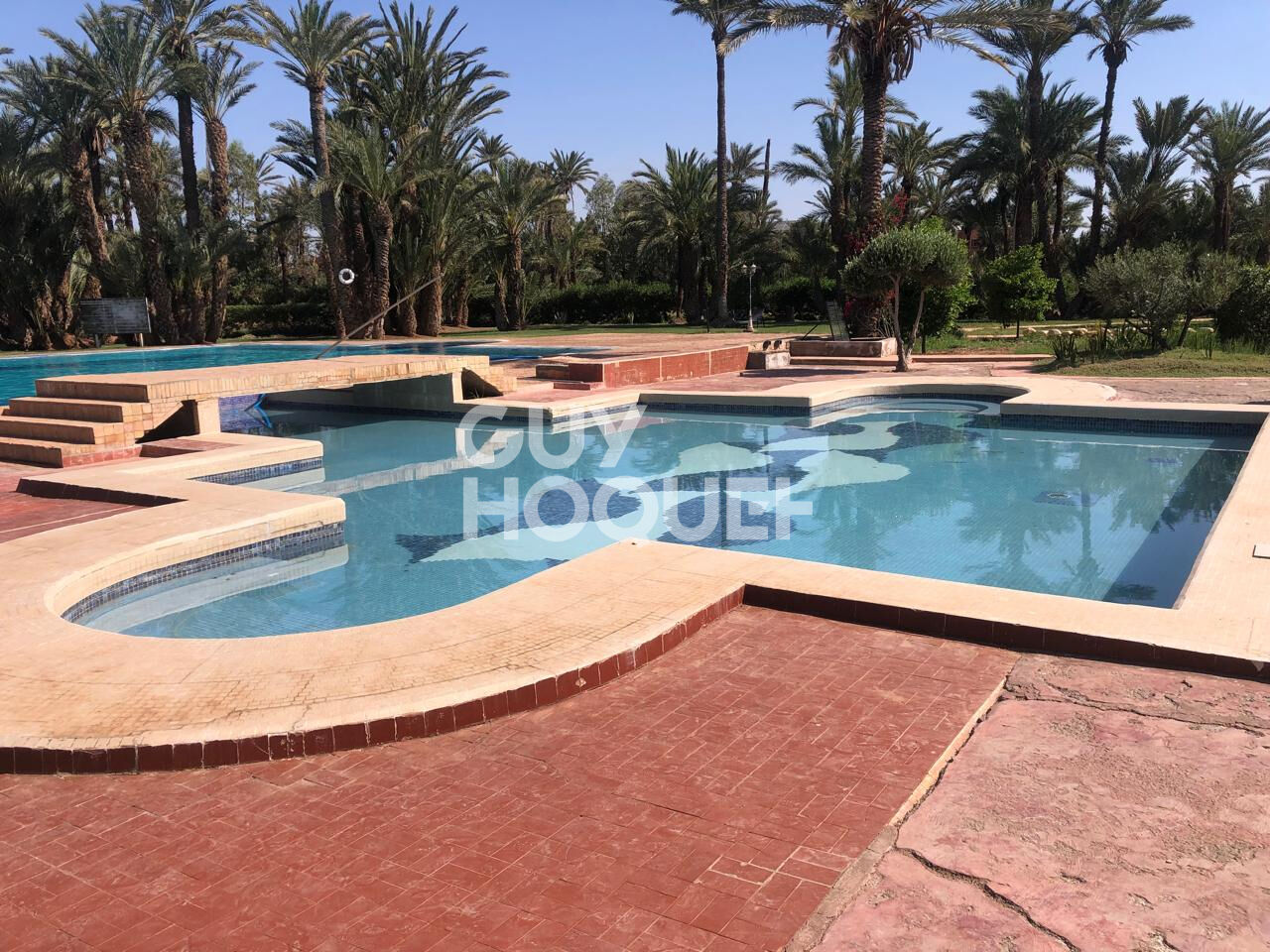 ACHAT/VENTE Appartement 3 pièces à vendre à Marrakech - Palmeraie, rez-de-jardin.