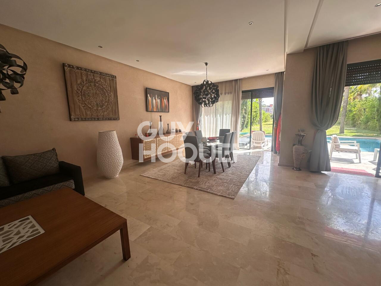 Villa récente à vendre à golf Argane Marrakech - Exclusivité Guy Hoquet