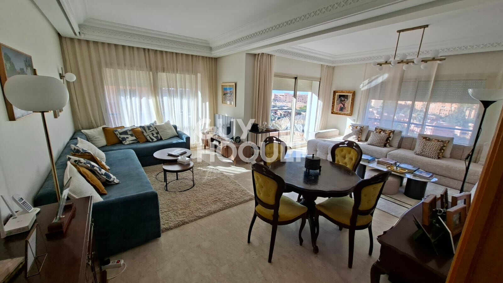 Achat  Vente  Appartement  3 chambres  résidence  avec  piscine