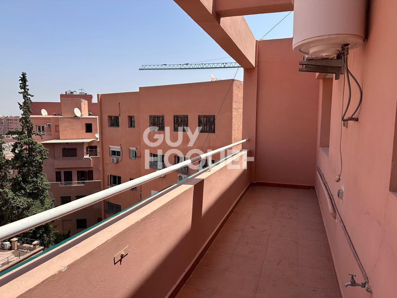 Appartement 3 pièces à louer au dernier étage à Guéliz, Marrakech