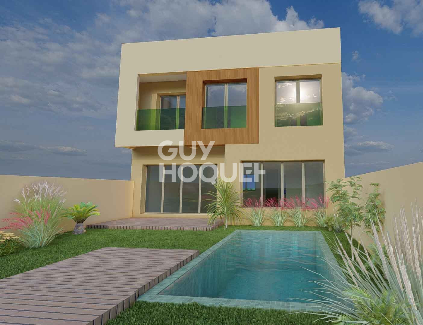 Achat/Vente /VILLA CONTEMPORAINE À CONSTRUIRE /Route del'Ourika