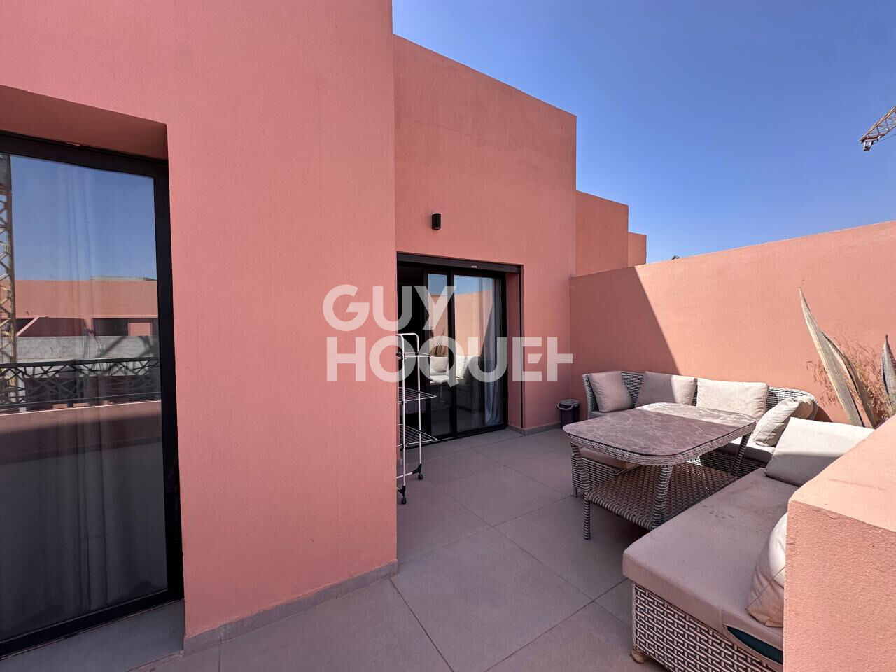 Appartement 2 pièces à vendre au dernier étage à Hivernage, Marrakech
