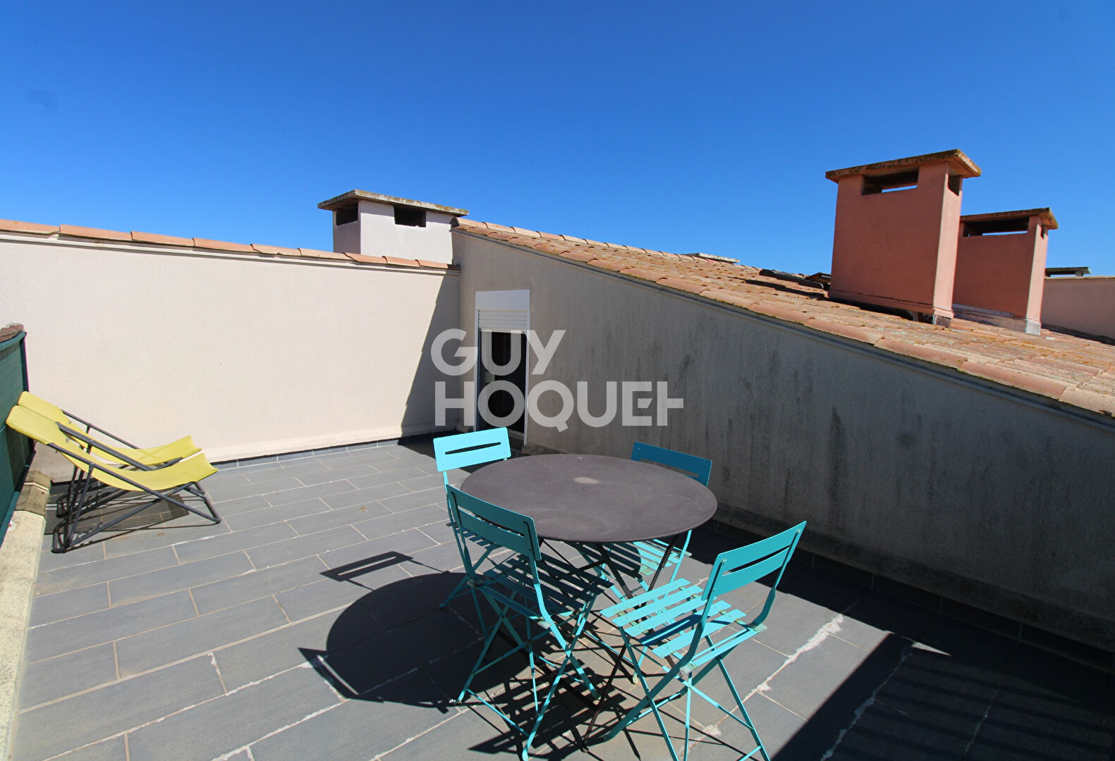 LE CAP D'AGDE - appart T3 de 41 m2 avec solarium 17 m2 et mezzanine haute