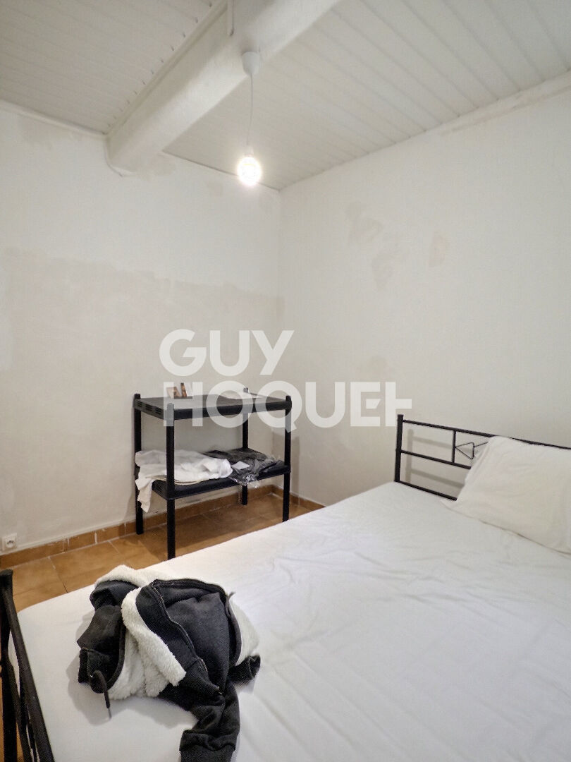 Studio en rez-de-chaussée, Investissement locatif sécurisé ? Marseille 13005