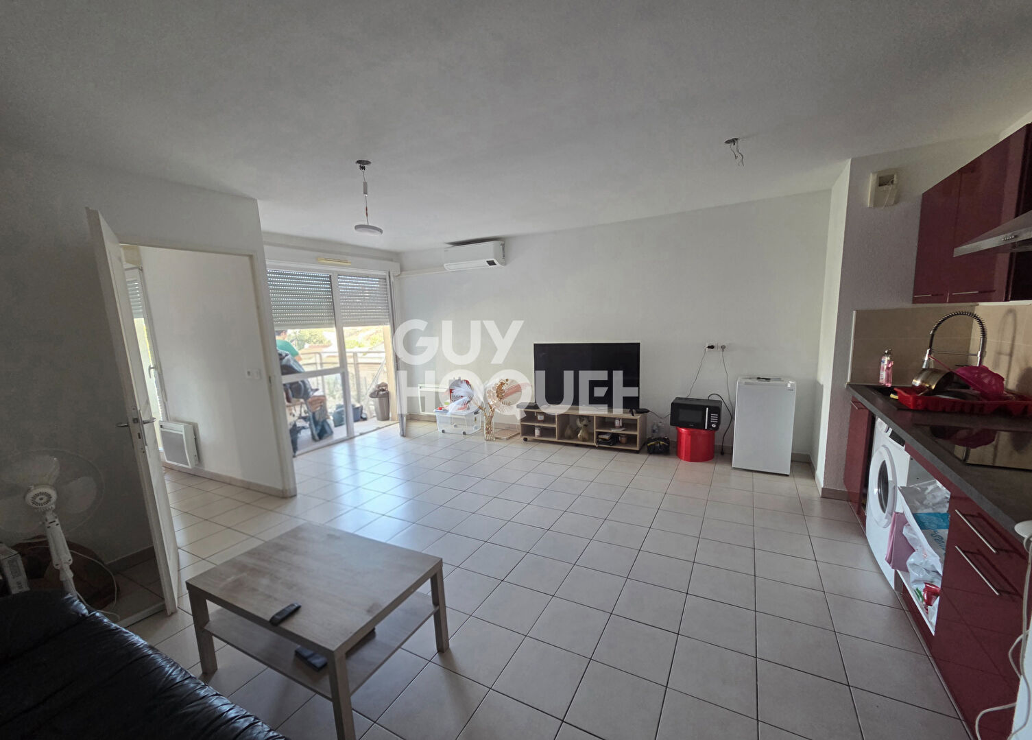 Appartement Marseille T2 de 45m² avec balcon et parking , Résidence sécurisée de 2017