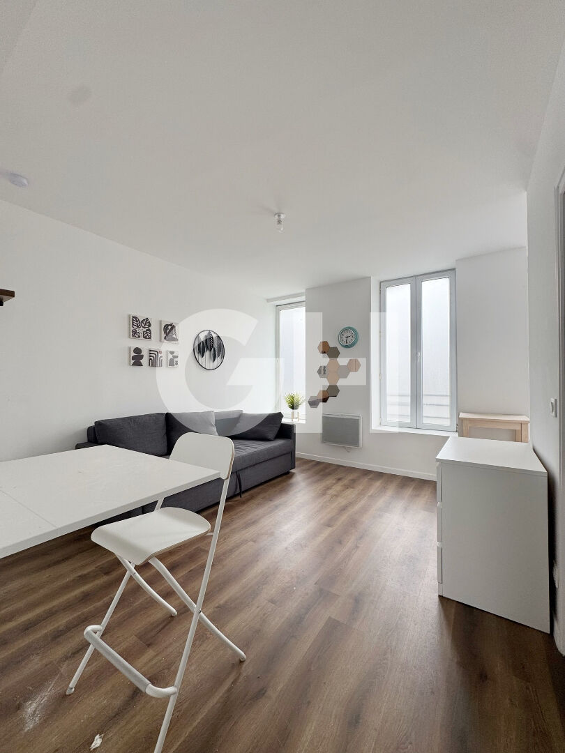 À louer : Appartement T2 meublé à Maubeuge - Faubourg Saint-Quentin